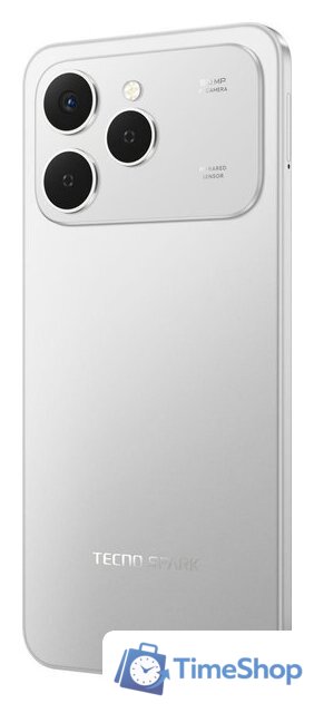 Телефон Tecno Spark 40 KM5n 8GB/256GB NFC (серый титановый) - Изображение №4 — Интернет-магазин Time-Shop
