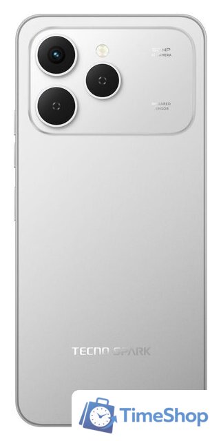 Телефон Tecno Spark 40 KM5n 8GB/256GB NFC (серый титановый) - Изображение №3 — Интернет-магазин Time-Shop