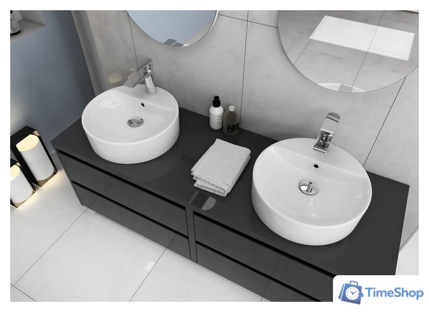Умывальник Quarter Bath Round Line 70RO23145 - Изображение №5 — Интернет-магазин Time-Shop