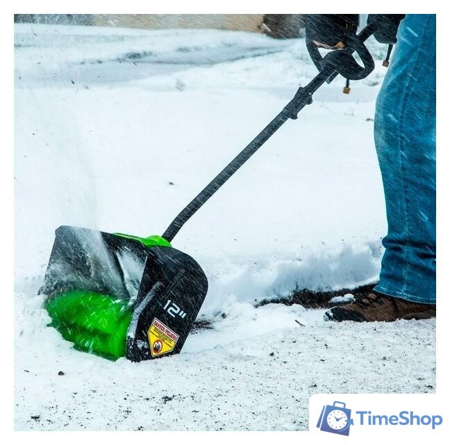 Снегоуборщик Greenworks GD40SSK4 (с АКБ 4000 mAh) - Изображение №4 — Интернет-магазин Time-Shop