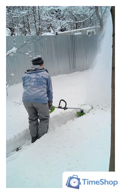 Снегоуборщик Greenworks GD40SSK4 (с АКБ 4000 mAh) - Изображение №5 — Интернет-магазин Time-Shop