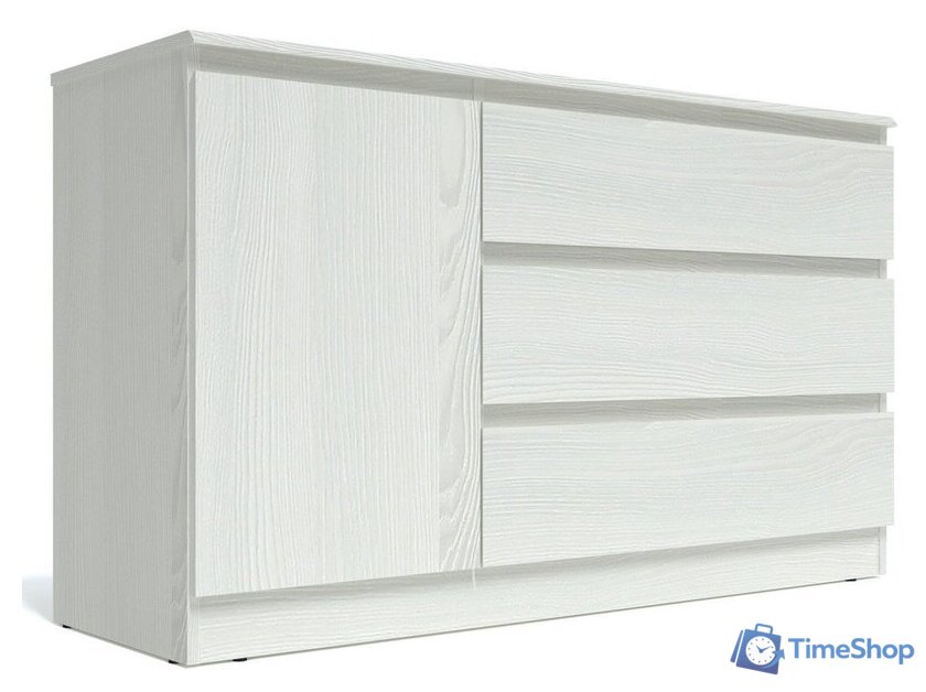 Тумба Евва Турин ТР-1D3S/YA-S (ясень снежный) - Изображение №3 — Интернет-магазин Time-Shop