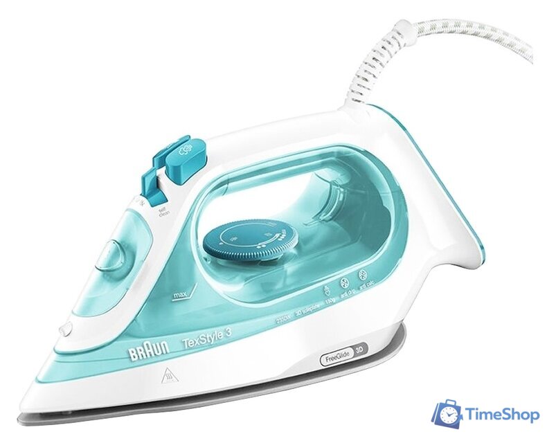 Утюг Braun TexStyle 3 SI 3041 GR - Изображение №1 — Интернет-магазин Time-Shop