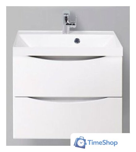  BelBagno Тумба под умывальник Marino-600-2C-SO-BL-P (bianco lucido) - Изображение №1 — Интернет-магазин Time-Shop