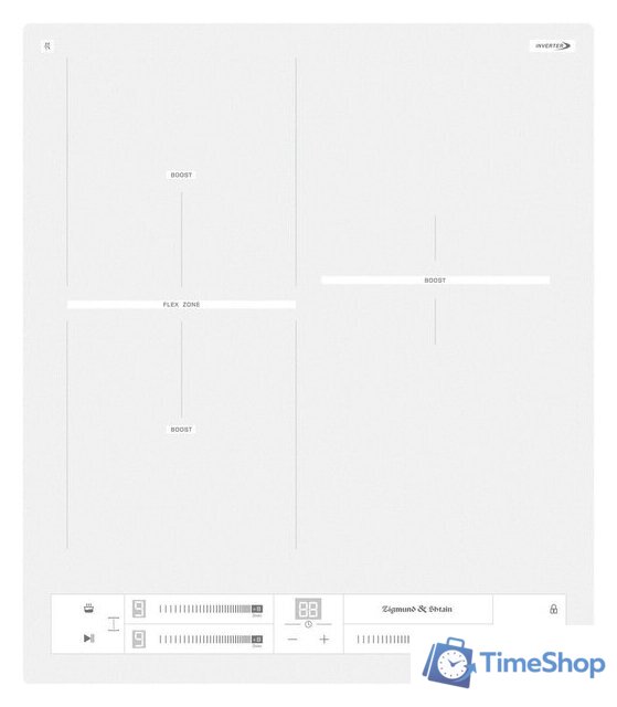 Варочная панель Zigmund & Shtain CI 24.4 W - Изображение №1 — Интернет-магазин Time-Shop