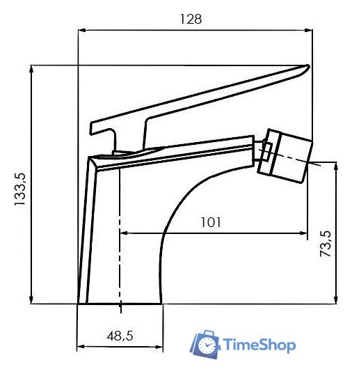 Гигиенический душ Ahti Pori PR501001 - Изображение №3 — Интернет-магазин Time-Shop