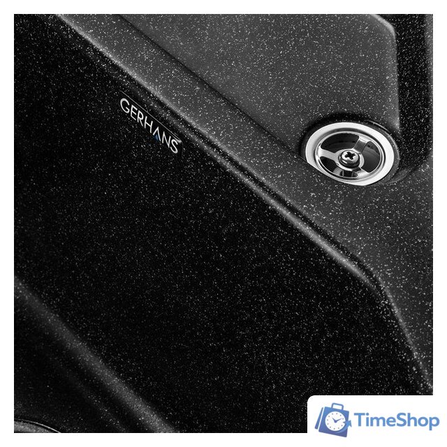 Кухонная мойка Gerhans E08 (черный) - Изображение №5 — Интернет-магазин Time-Shop