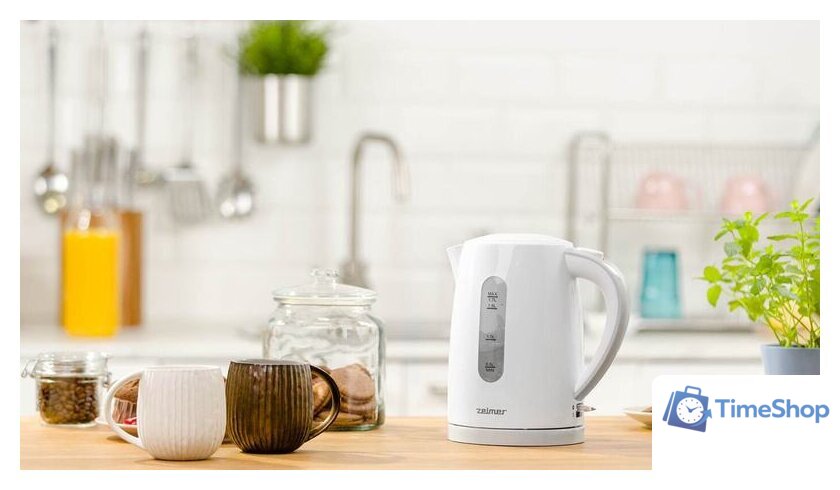 Электрический чайник Zelmer ZCK7616S - Изображение №3 — Интернет-магазин Time-Shop