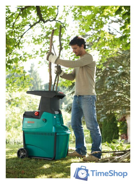 Садовый измельчитель Bosch AXT 25 D (0600803100) - Изображение №2 — Интернет-магазин Time-Shop
