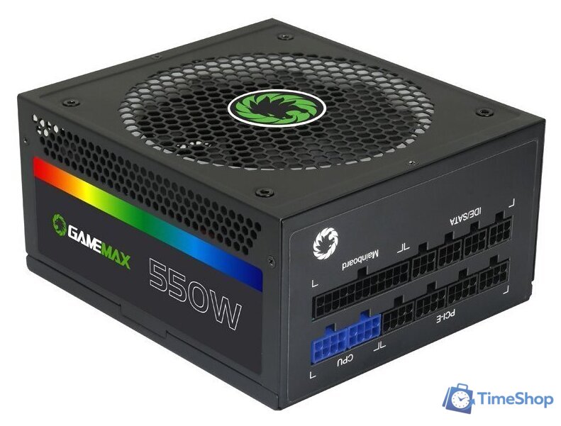 Блок питания GameMax RGB-550 - Изображение №4 — Интернет-магазин Time-Shop