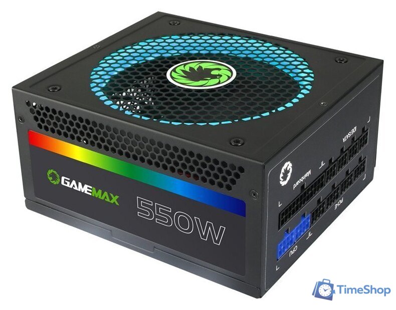 Блок питания GameMax RGB-550 - Изображение №2 — Интернет-магазин Time-Shop