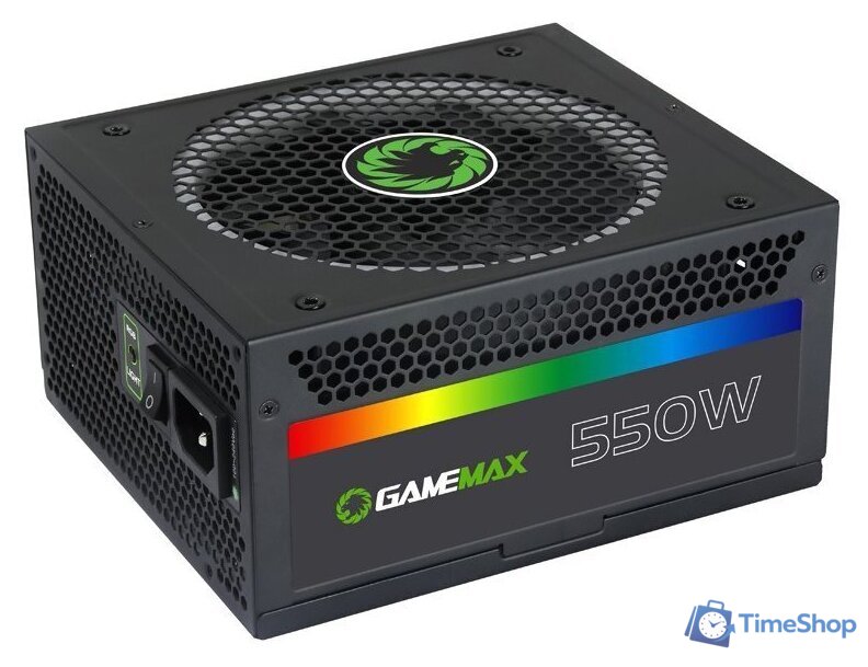 Блок питания GameMax RGB-550 - Изображение №5 — Интернет-магазин Time-Shop