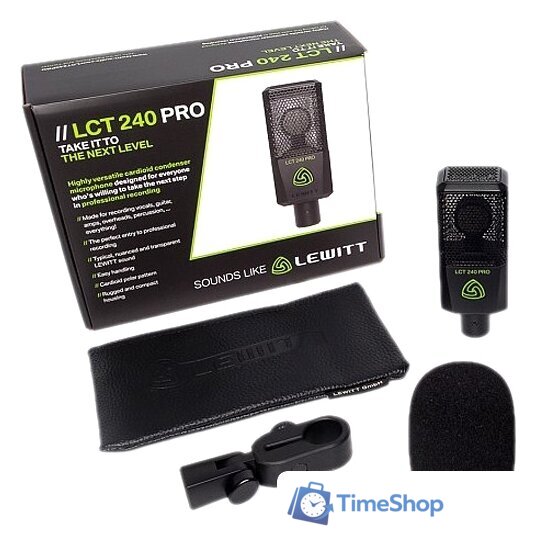 Проводной микрофон Lewitt LCT 240 PRO (черный) - Изображение №10 — Интернет-магазин Time-Shop