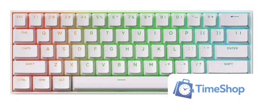 Клавиатура MCHOSE Ace 60 Pro White (TTC Uranus Magnetic Standard) - Изображение №1 — Интернет-магазин Time-Shop