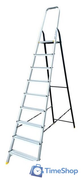 Лестница-стремянка Алюмет АМS 7809 (9 ступеней) - Изображение №1 — Интернет-магазин Time-Shop
