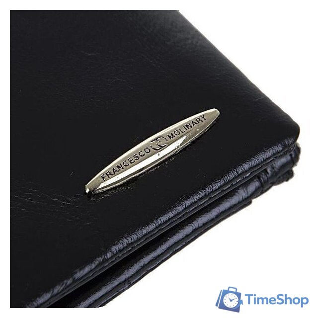 Кошелек Francesco Molinary 895-0104-BLK (черный) - Изображение №6 — Интернет-магазин Time-Shop