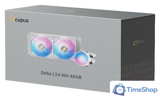 Система жидкостного охлаждения для процессора Ocypus Delta L24 WH ARGB - Изображение №7 — Интернет-магазин Time-Shop