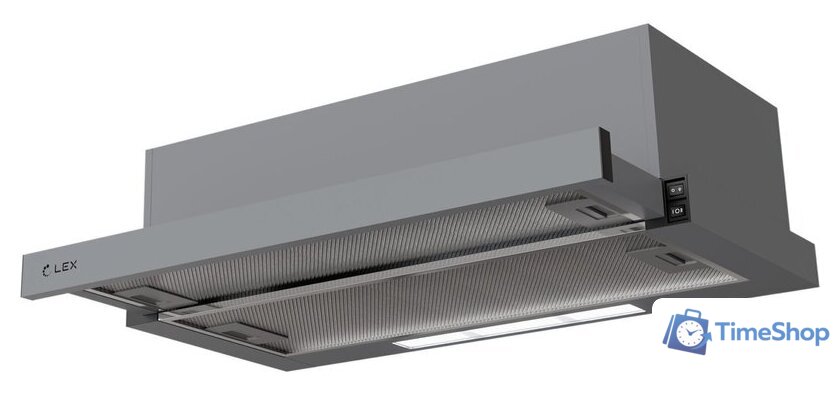 Кухонная вытяжка LEX Hermes G 600 Grey - Изображение №1 — Интернет-магазин Time-Shop