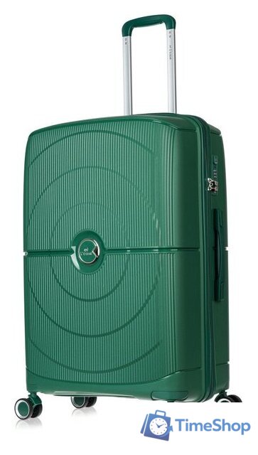 Чемодан L'Case Doha PP04 28 (L, темно-зеленый) - Изображение №1 — Интернет-магазин Time-Shop