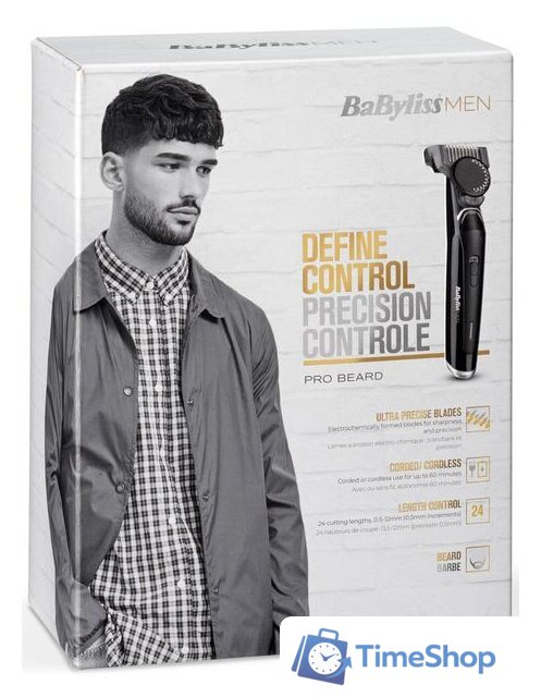 Триммер для бороды и усов BaByliss T885E - Изображение №8 — Интернет-магазин Time-Shop