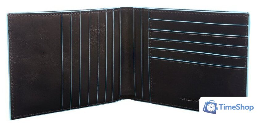Кошелек Piquadro Blue Square PU1241B2R/N - Изображение №2 — Интернет-магазин Time-Shop
