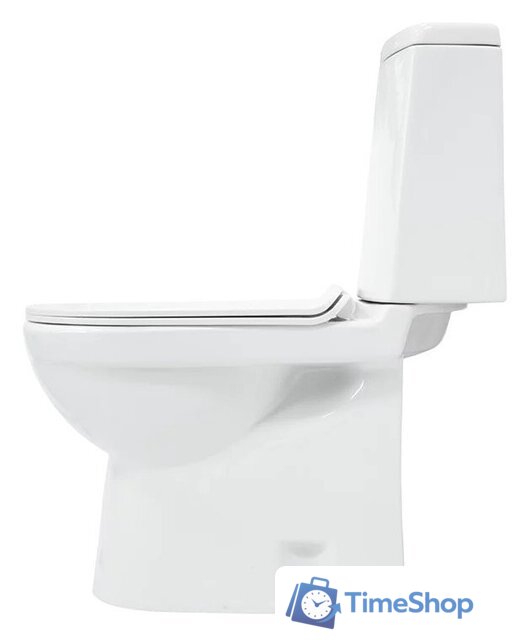 Унитаз напольный Sanita Luxe Next Slim WC.CC/Next/2-SlimDM/WHT.G/S1 - Изображение №3 — Интернет-магазин Time-Shop