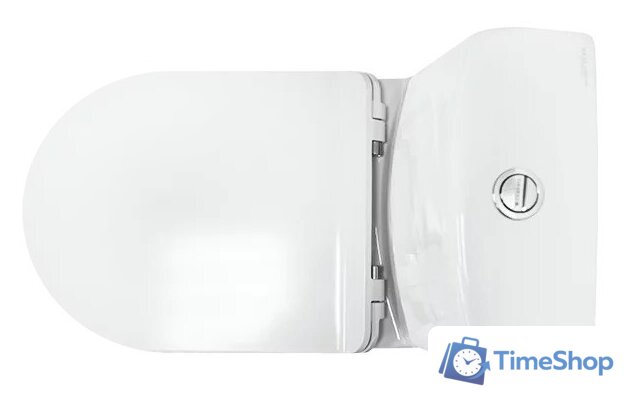 Унитаз напольный Sanita Luxe Next Slim WC.CC/Next/2-SlimDM/WHT.G/S1 - Изображение №4 — Интернет-магазин Time-Shop