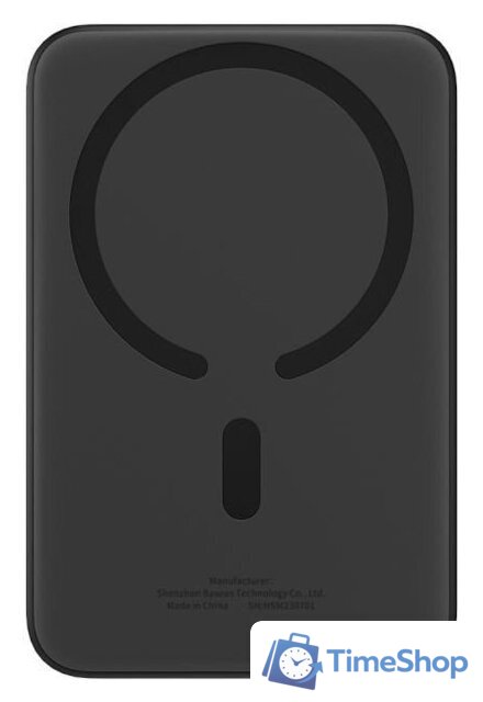 Внешний аккумулятор Baseus Magnetic Mini Air Wireless Fast Charge Power Bank 20W 10000mAh (черный) - Изображение №2 — Интернет-магазин Time-Shop