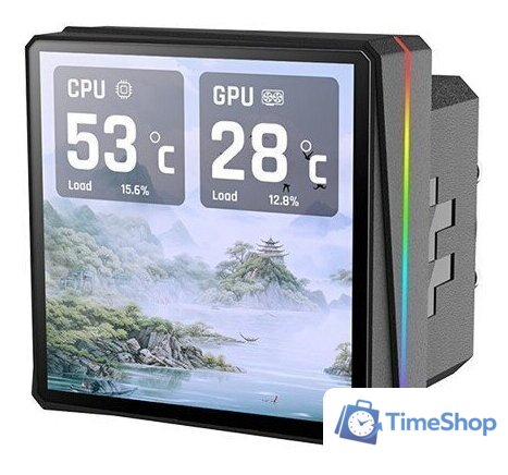 Система жидкостного охлаждения для процессора Thermaltake TH360 V3 Ultra ARGB Sync CL-W474-PL12SW-A - Изображение №2 — Интернет-магазин Time-Shop