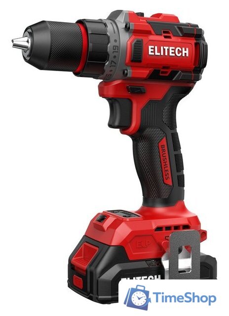 Дрель-шуруповерт ELITECH ДА 20БЛ2 E2201.045.01 (с 2-мя АКБ, кейс) - Изображение №1 — Интернет-магазин Time-Shop