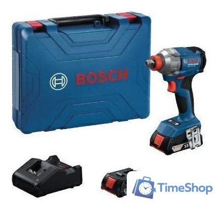 Гайковерт Bosch GDX 18V-285 Professional 06019N2122 (с 2-мя АКБ, кейс) - Изображение №1 — Интернет-магазин Time-Shop