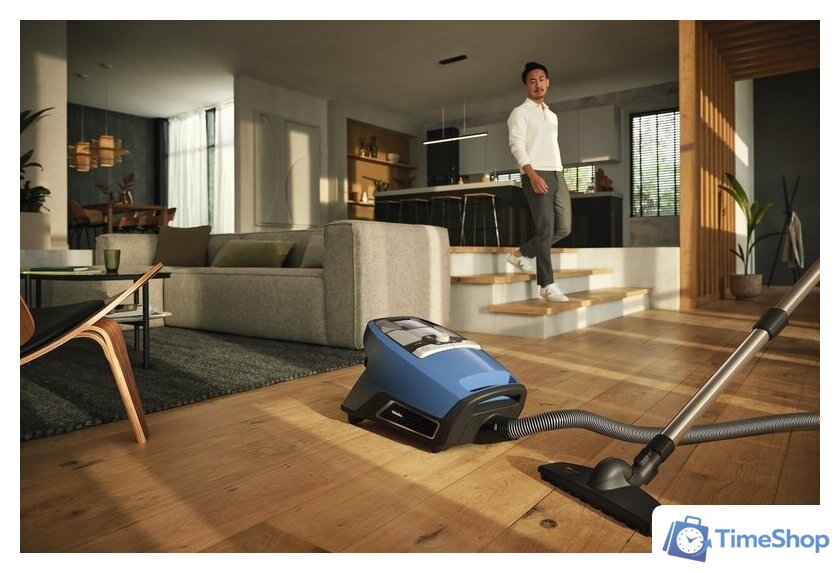 Пылесос Miele Blizzard CX1 Parquet SKCF5 (голубой) - Изображение №7 — Интернет-магазин Time-Shop