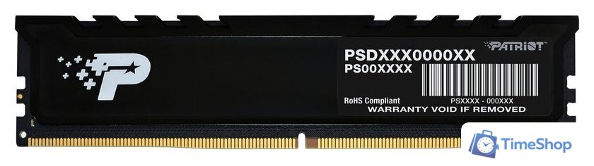 Оперативная память Patriot Signature Premium Line 16ГБ DDR5 5600 МГц PSP516G56002H1 - Изображение №1 — Интернет-магазин Time-Shop