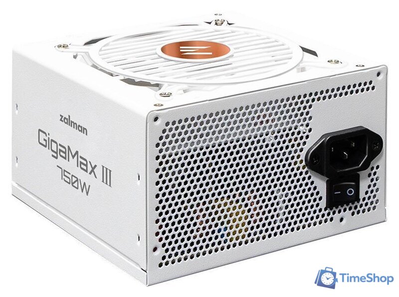 Блок питания Zalman GigaMax III 750W ZM750-GV3 WH - Изображение №1 — Интернет-магазин Time-Shop
