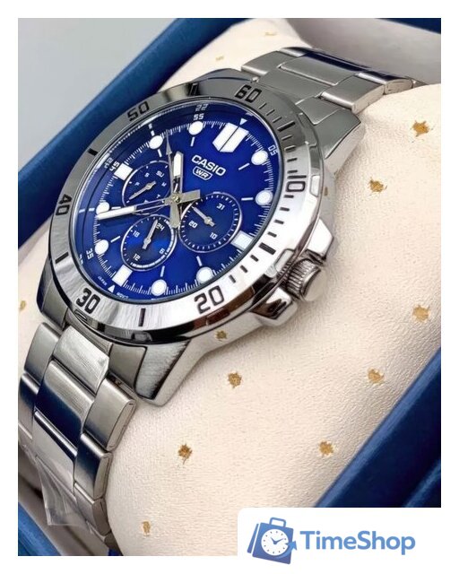 Наручные часы Casio MTP-VD300D-2E - Изображение №4 — Интернет-магазин Time-Shop