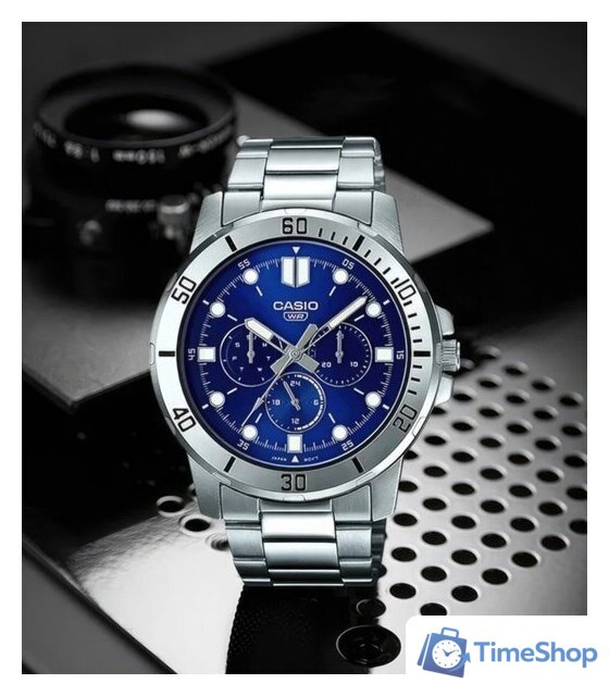Наручные часы Casio MTP-VD300D-2E - Изображение №6 — Интернет-магазин Time-Shop