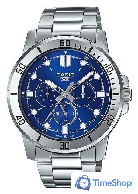 Наручные часы Casio MTP-VD300D-2E - Изображение №1 — Интернет-магазин Time-Shop
