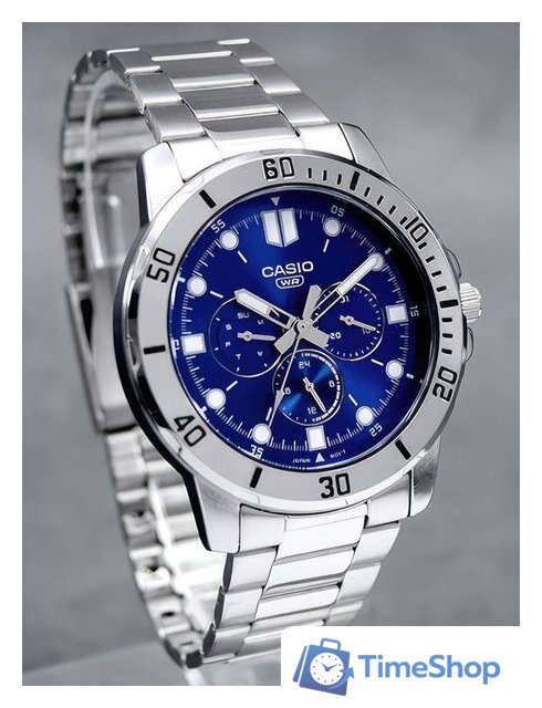 Наручные часы Casio MTP-VD300D-2E - Изображение №3 — Интернет-магазин Time-Shop