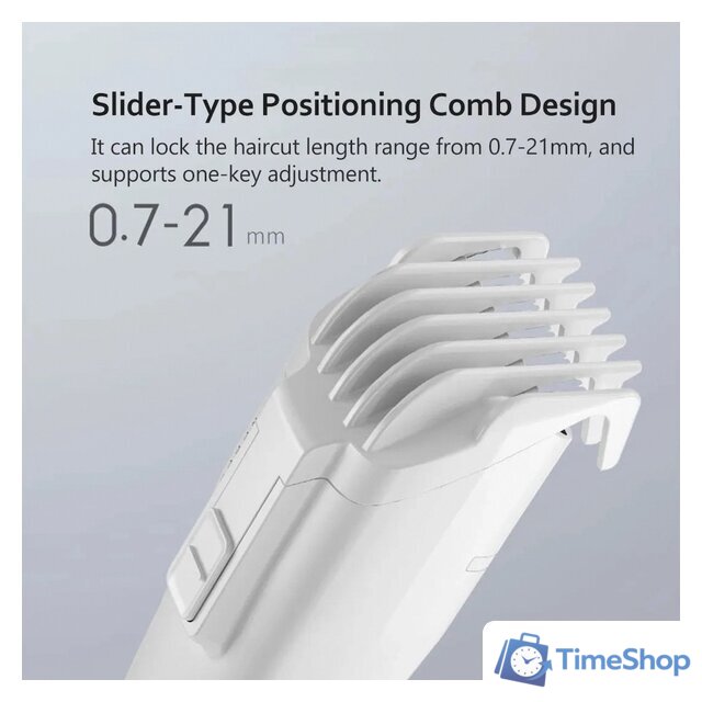 Машинка для стрижки волос Enchen Boost 2 White EC001 - Изображение №6 — Интернет-магазин Time-Shop