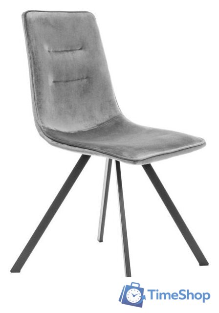 Стул Mio Tesoro Кальяри DC-146-G062 (серый/черный, G062-40) - Изображение №1 — Интернет-магазин Time-Shop