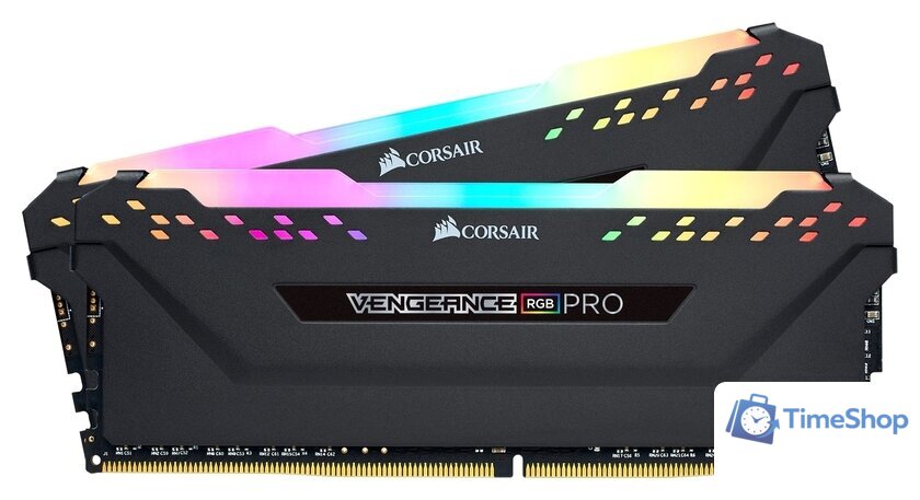 Оперативная память Corsair Vengeance PRO RGB 2x8GB DDR4 PC4-25600 CMW16GX4M2Z3200C16 - Изображение №1 — Интернет-магазин Time-Shop