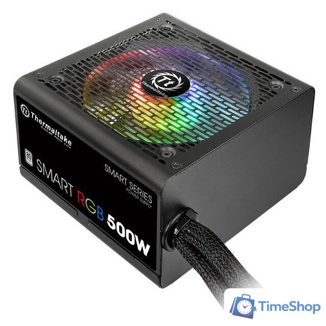 Блок питания Thermaltake Smart RGB 500W SPR-500AH2NK-2 - Изображение №1 — Интернет-магазин Time-Shop