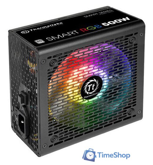 Блок питания Thermaltake Smart RGB 500W SPR-500AH2NK-2 - Изображение №2 — Интернет-магазин Time-Shop