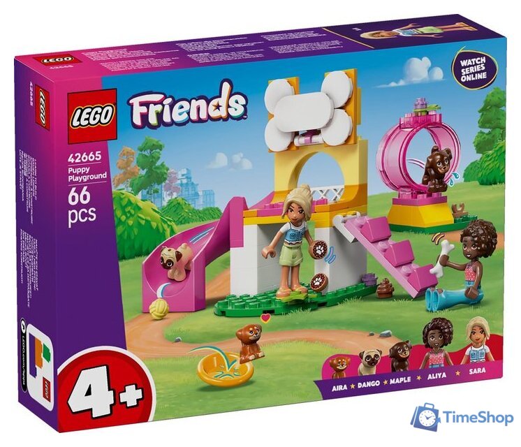 Конструктор LEGO Friends Игровая площадка для щенков 42665 - Изображение №1 — Интернет-магазин Time-Shop