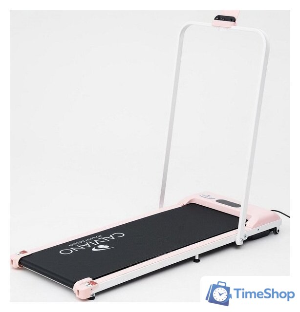 Электрическая беговая дорожка Calviano Slim Pink - Изображение №7 — Интернет-магазин Time-Shop