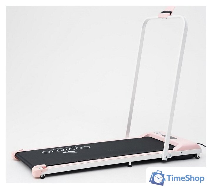 Электрическая беговая дорожка Calviano Slim Pink - Изображение №4 — Интернет-магазин Time-Shop