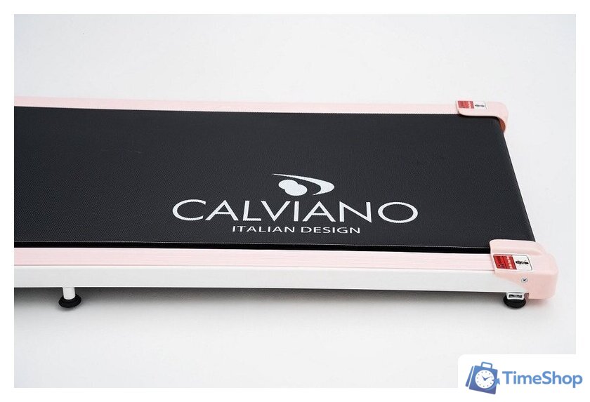 Электрическая беговая дорожка Calviano Slim Pink - Изображение №10 — Интернет-магазин Time-Shop