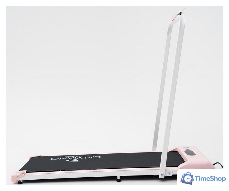 Электрическая беговая дорожка Calviano Slim Pink - Изображение №5 — Интернет-магазин Time-Shop