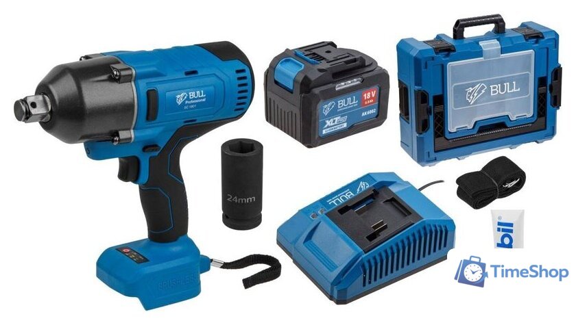Гайковерт Bull SC 1801 Xcase XLTpro (с 1-им АКБ, кейс) - Изображение №1 — Интернет-магазин Time-Shop