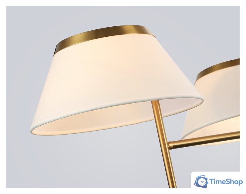 Подвесная люстра Ambrella LH72471/3 BS/WH (латунь/белый) - Изображение №6 — Интернет-магазин Time-Shop